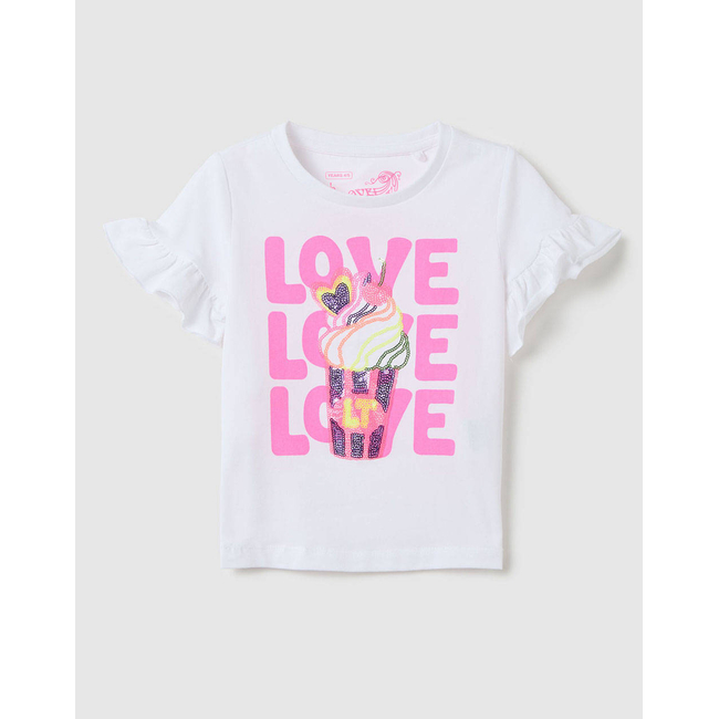 Product OVS T-SHIRT S/S W/SEQUINS base image