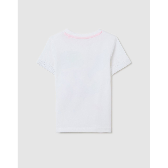 Product OVS T-SHIRT S/S W/EMBRO base image