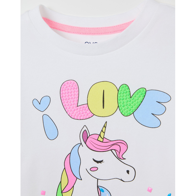 Product OVS T-SHIRT S/S W/EMBRO base image