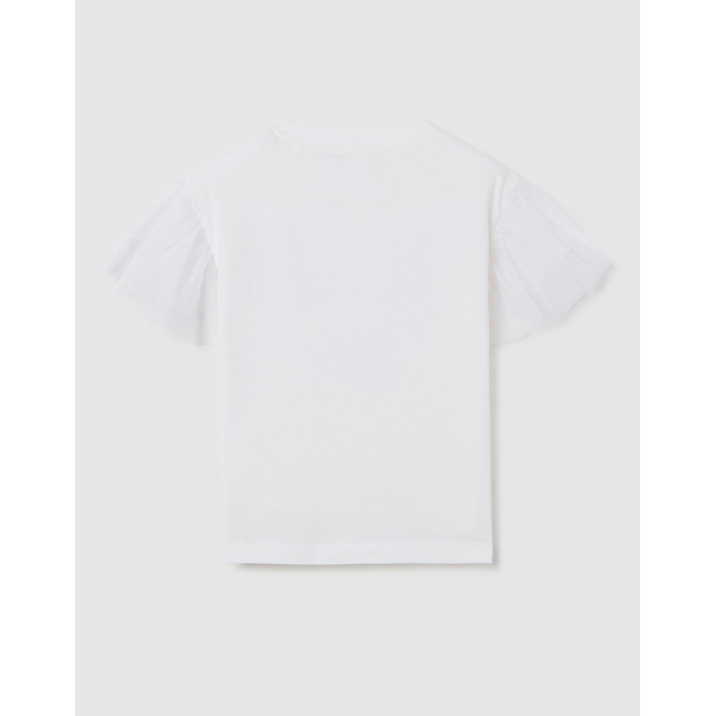 Product OVS T-SHIRT W/ ROUCHES base image