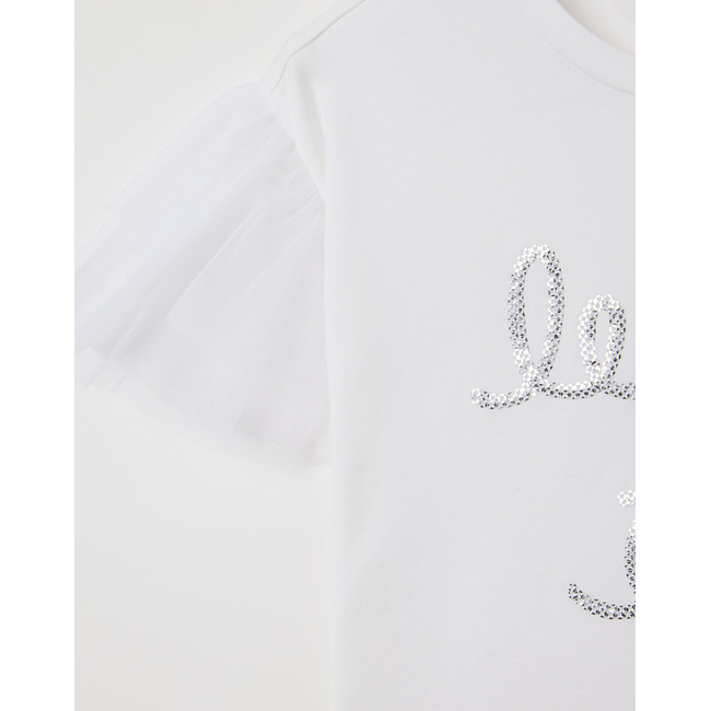 Product OVS T-SHIRT W/ ROUCHES base image