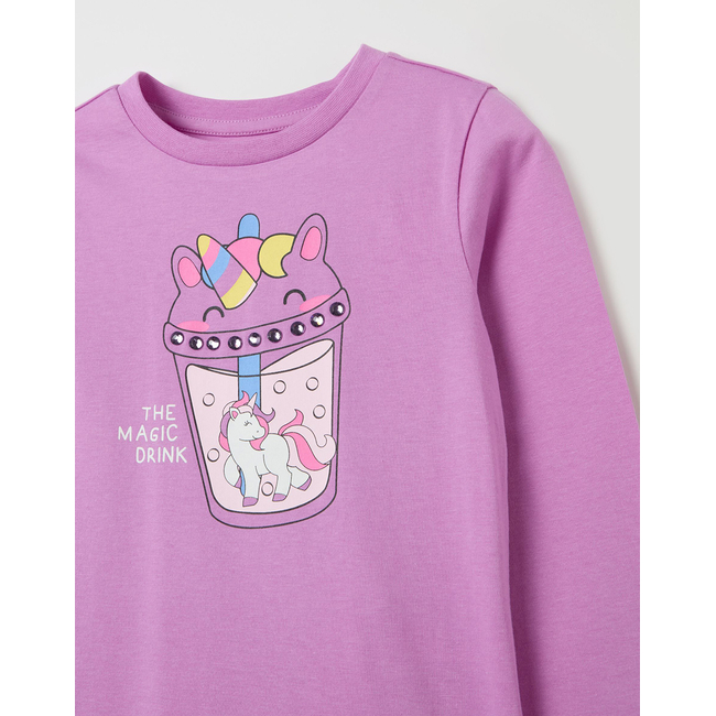 Product OVS LS TSHIRT 4/5 WITH STRASS base image