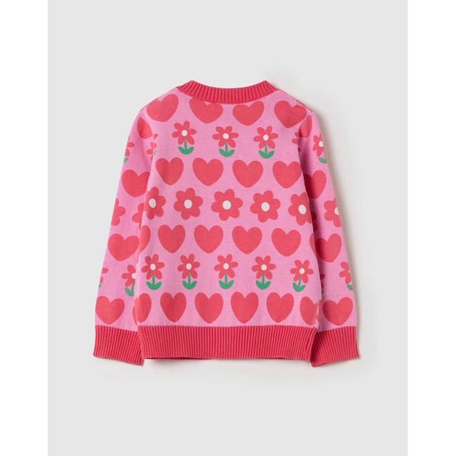 Product OVS PRINTED KNIT CARDIGAN base image