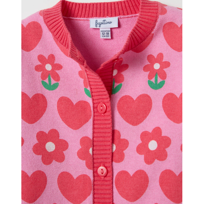Product OVS PRINTED KNIT CARDIGAN base image