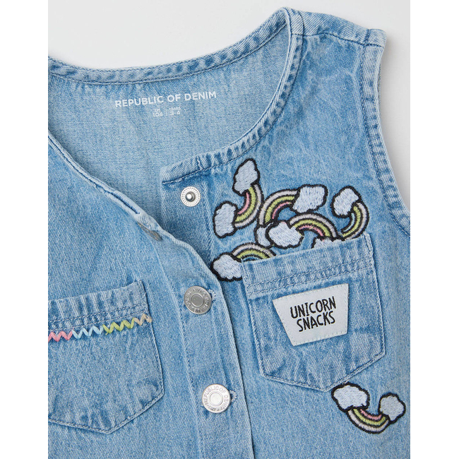 Product OVS LIGHT DENIM DRESS base image