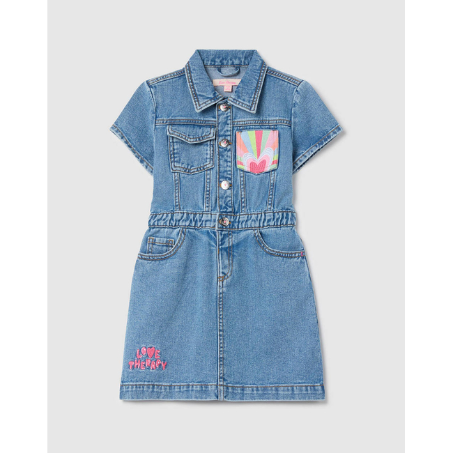 Product OVS DENIM DRESS W/EMBRO base image