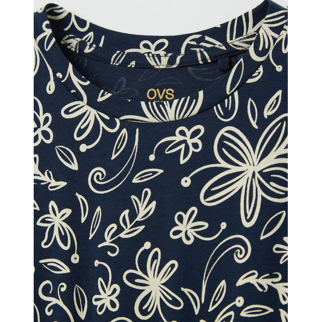 Product OVS DRESS AOP 1 COL base image
