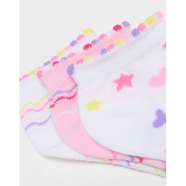 Product OVS PK 5 ANKLE SOCKS MULTI base image