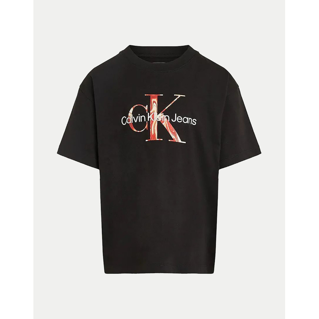 Product CALVIN KLEIN OCEAN SWIRL MONO T-SHIRT base image