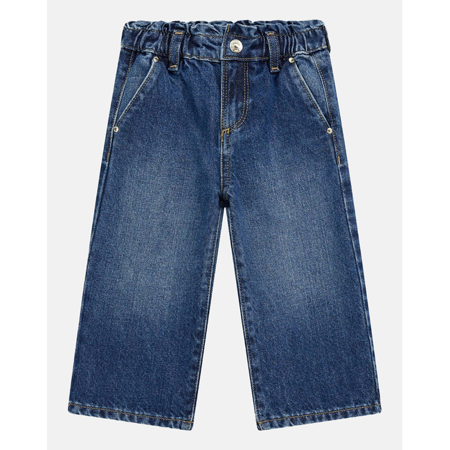 Product GUESS DENIM LUREX CULOTTE PANTS KIDS GIRL PANTS base image
