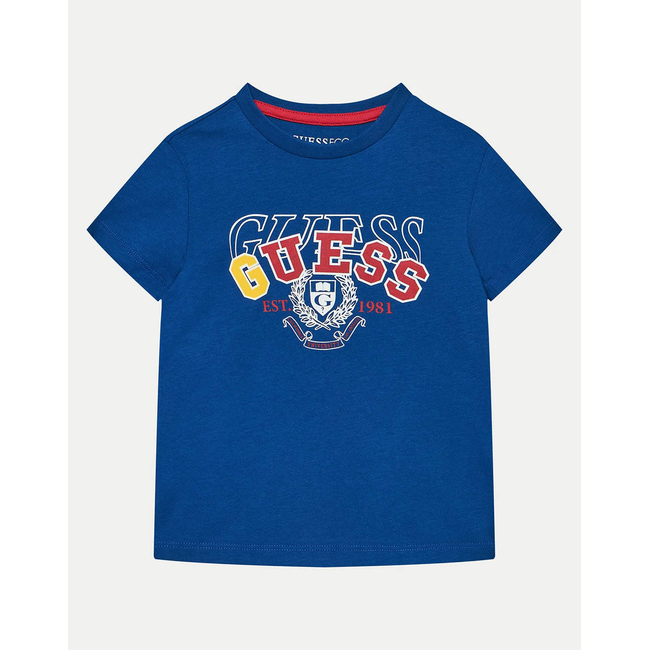 Product GUESS  SS T-SHIRT ΜΠΛΟΥΖΑ ΠΑΙΔΙΚΟ BOY base image