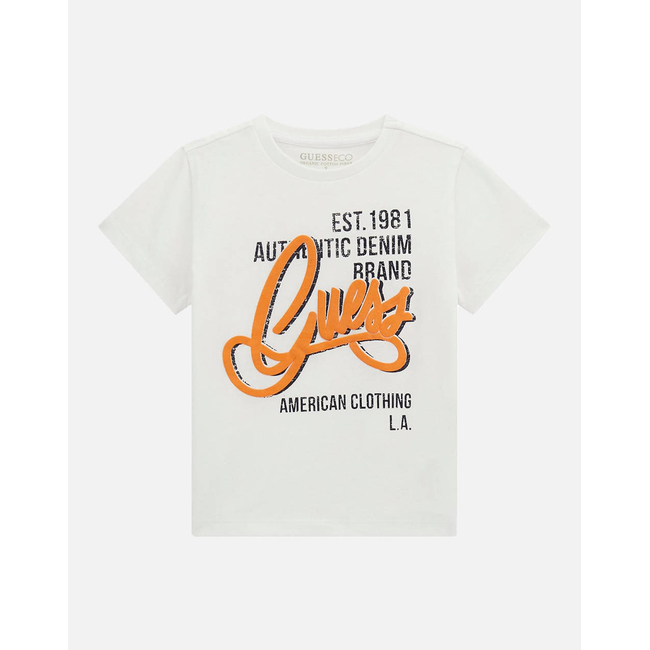 Product GUESS SS T-SHIRT - MID ORGANIC COTTON 160  SHIRT B base image