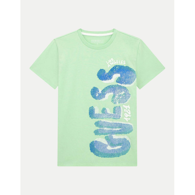 Product GUESS SS T-SHIRT - MID ORGANIC COTTON 160 ΜΠΛΟΥΖΑ ΠΑΙΔΙΚΟ BOY base image