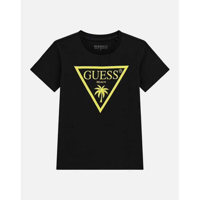 Product GUESS SS T-SHIRT_MINIME - MID ORGANIC STRETCH JERSEY 180 ΜΠΛΟΥΖΑ ΠΑΙΔΙΚΟ BOY base image