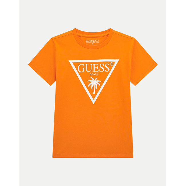 Product GUESS SS T-SHIRT_MINIME - MID ORGANIC STRETCH JERSEY 180 ΜΠΛΟΥΖΑ ΠΑΙΔΙΚΟ BOY base image