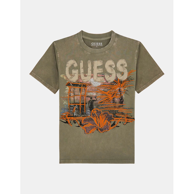 Product GUESS OVERSIZE SS T-SHIRT - MID ORGANIC COTTON 160 ΜΠΛΟΥΖΑ ΠΑΙΔΙΚΟ BOY base image