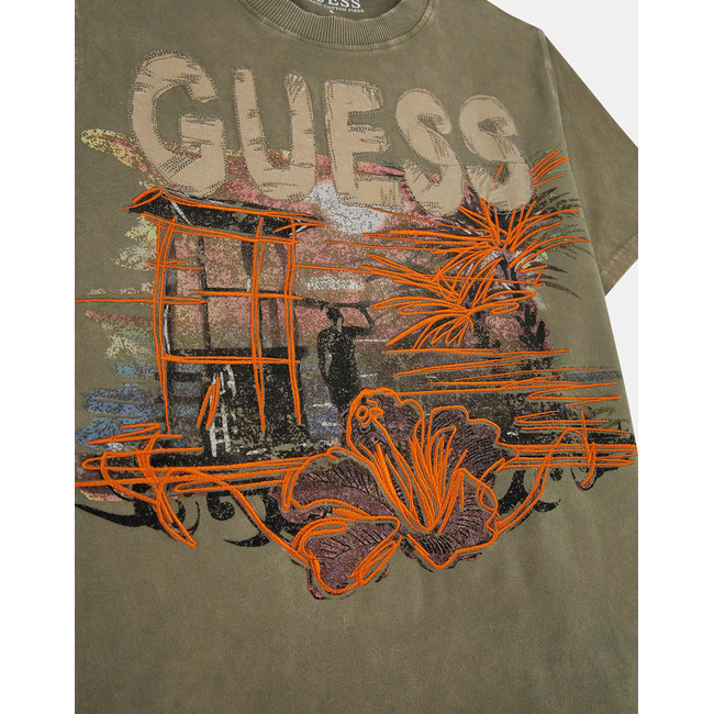 Product GUESS OVERSIZE SS T-SHIRT - MID ORGANIC COTTON 160 ΜΠΛΟΥΖΑ ΠΑΙΔΙΚΟ BOY base image