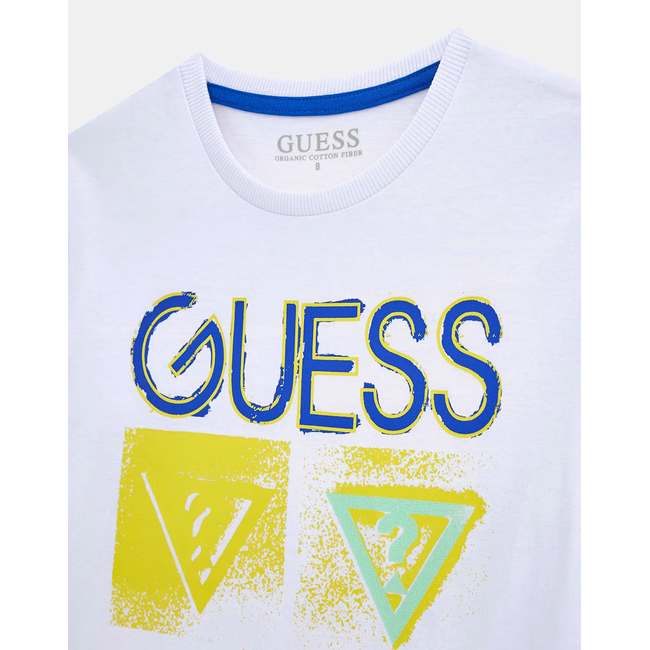 Product GUESS SS T-SHIRT - MID ORGANIC COTTON 160 ΜΠΛΟΥΖΑ ΠΑΙΔΙΚΟ BOY base image