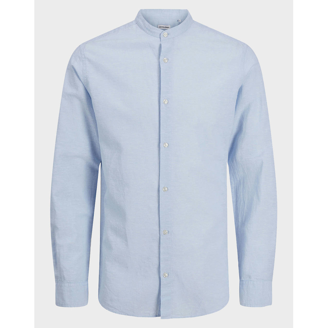 Product JACK&JONES JJEBREEZE LINEN BLEND BAND SHIRT LS JNR base image