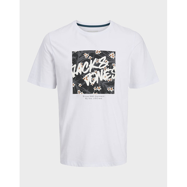 Product JACK&JONES JJHAWAII SHAPE TEE SS CREW NECK JNR base image