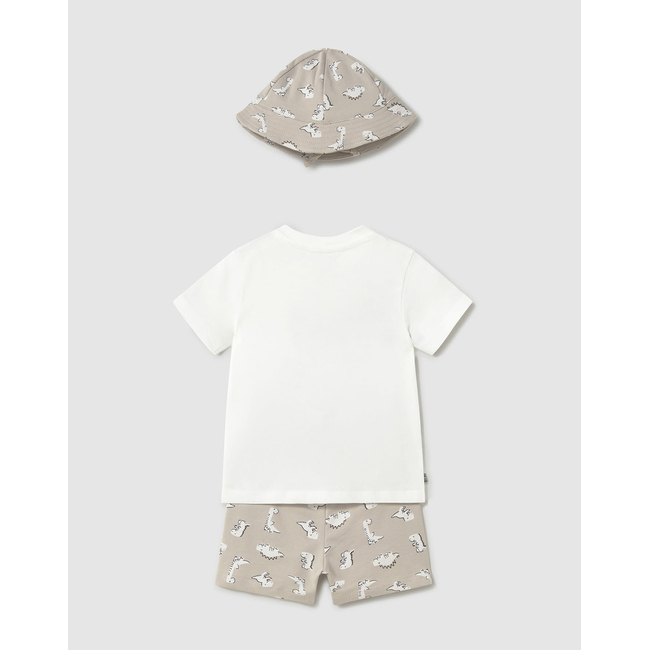 Product MAYORAL PRINT MAKO SET WITH HAT base image
