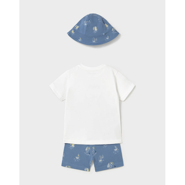 Product MAYORAL PRINT MAKO SET WITH HAT base image