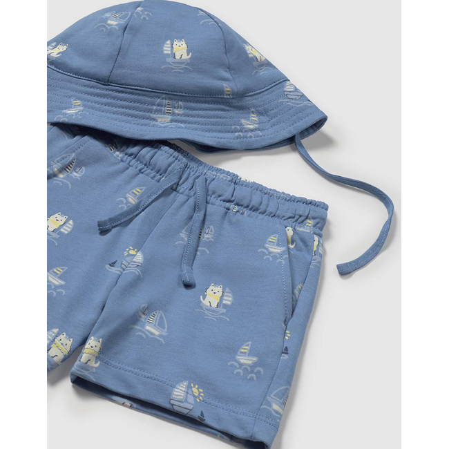 Product MAYORAL PRINT MAKO SET WITH HAT base image