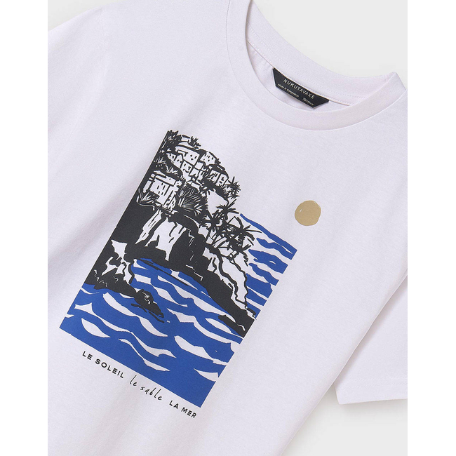 Product MAYORAL SHORT SLEEVE LANDSCAPE T-SHIRT base image
