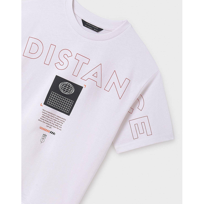 Product MAYORAL SHORT SLEEVE TOP "NO DISTANCE" base image