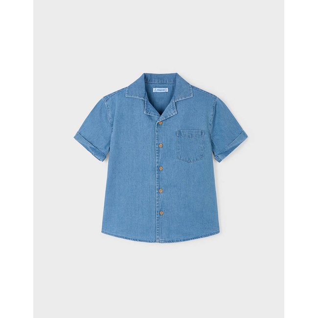 Product MAYORAL SHORT SLEEVE DENIM SHIRT base image