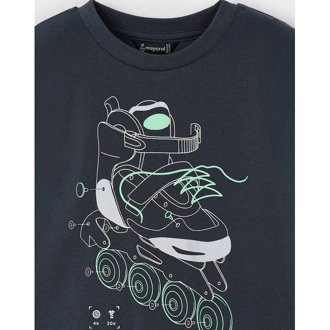 Product MAYORAL SHORT SLEEVE TOP GLOW IN THE D base image