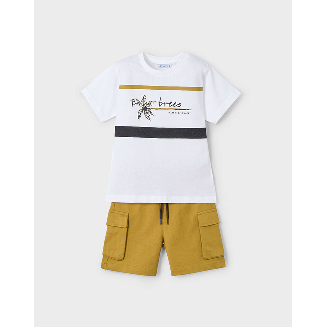 Product MAYORAL CARGO BERMUDA SHORTS SET base image