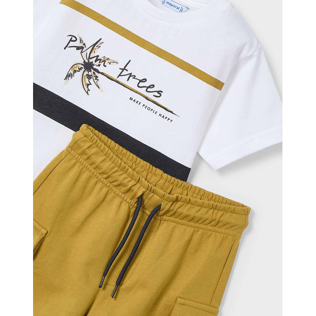 Product MAYORAL CARGO BERMUDA SHORTS SET base image