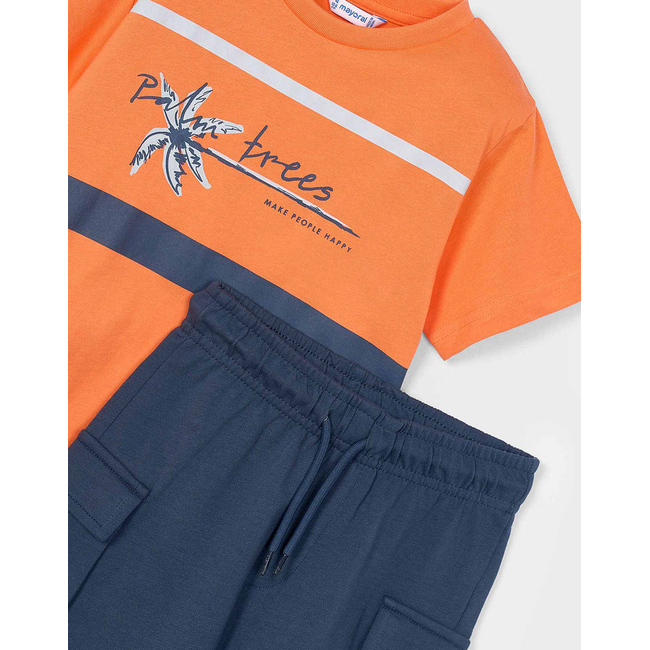 Product MAYORAL CARGO BERMUDA SHORTS SET base image