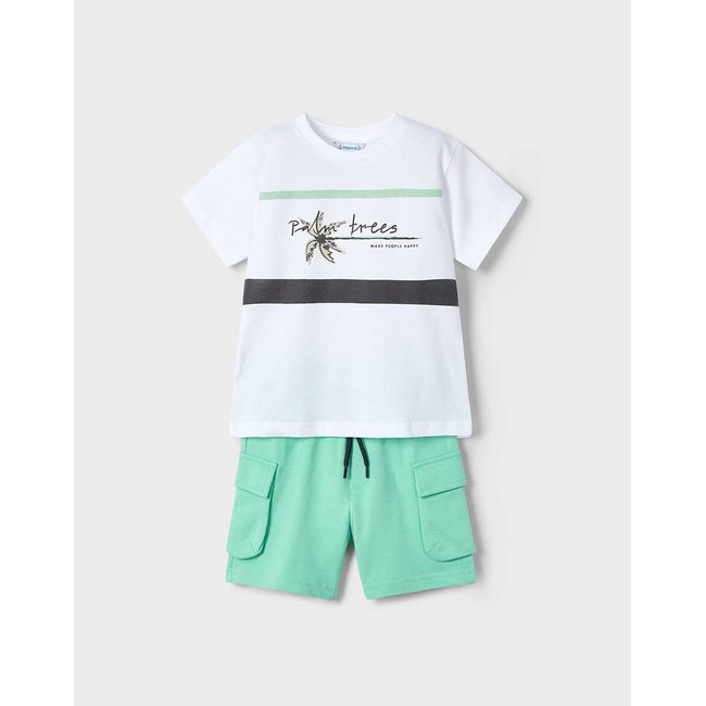 Product MAYORAL CARGO BERMUDA SHORTS SET base image