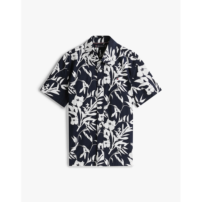 Product TOMMY HILFIGER STRETCH POPLIN PRINTED SHIRT SS base image