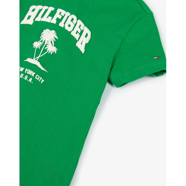 Product TOMMY HILFIGER HILFIGER PALM PRINT TEE SS base image