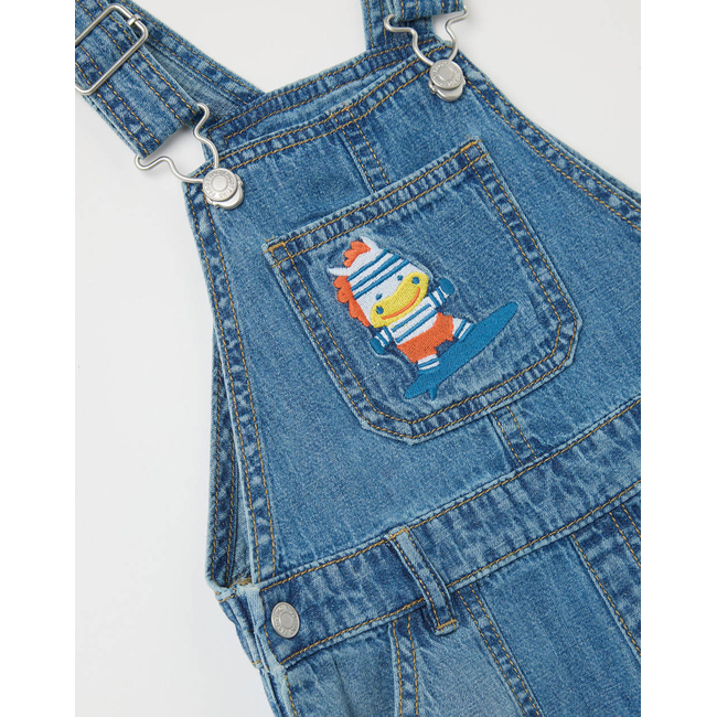Product OVS OVERALL DENIM MIXED LINEN base image