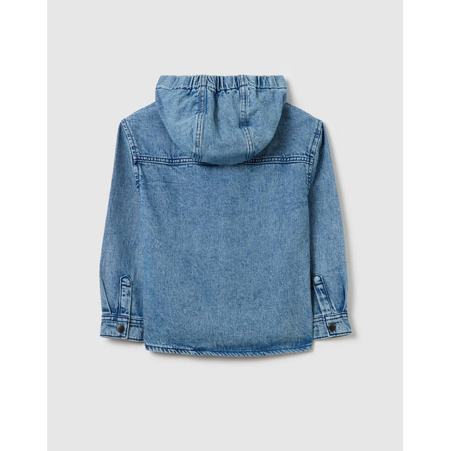 Product OVS DENIM SHIRT WITH HOOD base image