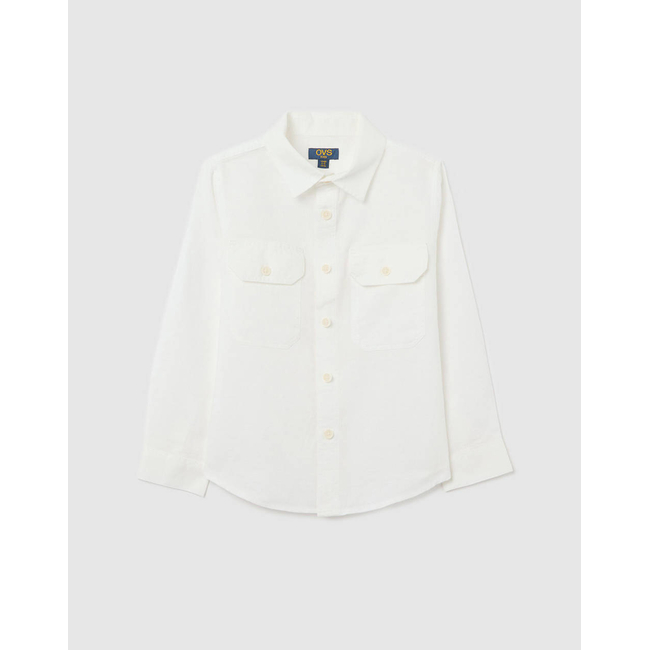 Product OVS SHIRT L/S COTTON LINEN base image