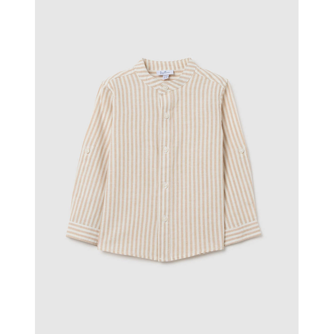 Product OVS STRIPED LINEN SHIRT base image