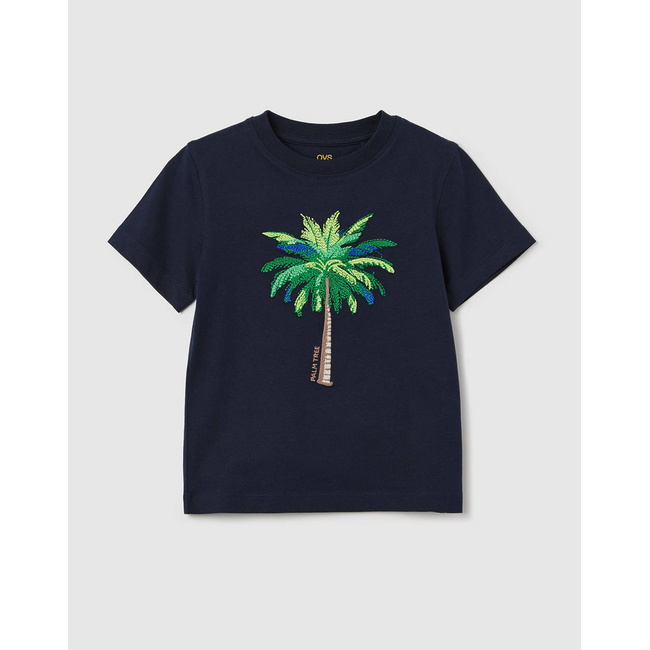 Product OVS T-SHIRT S/S WITH EMBRO base image