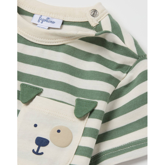 Product OVS STRIPED T-SHIRT W/POCKET base image