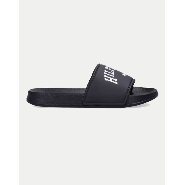 Product TOMMY HILFIGER LOGO PRINT POOL SLIDE base image