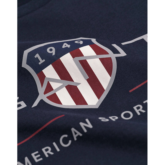 Product GANT ΜΠΛΟΥΖΑ ΚΜ ARCHIVE SHIELD SS T-SHIRT base image