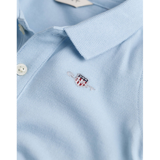 Product GANT ΜΠΛΟΥΖΑ ΚΜ SHIELD PIQUE SS RUGGER base image