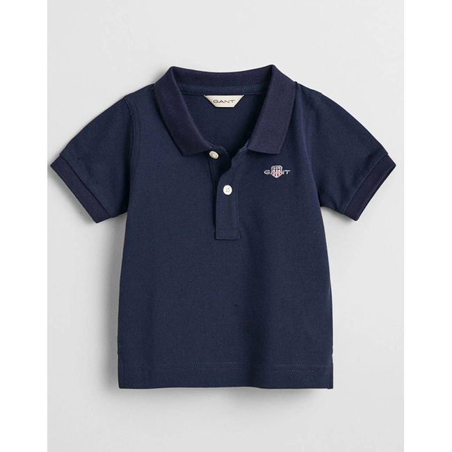 Product GANT ΜΠΛΟΥΖΑ ΚΜ SHIELD PIQUE SS RUGGER base image