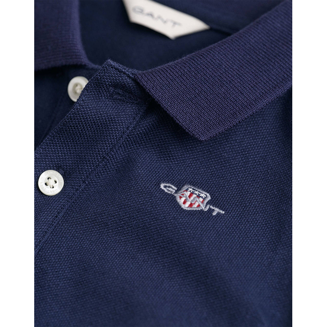 Product GANT ΜΠΛΟΥΖΑ ΚΜ SHIELD PIQUE SS RUGGER base image
