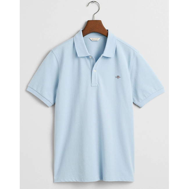Product GANT ΜΠΛΟΥΖΑ ΚΜ SHIELD SS PIQUE base image