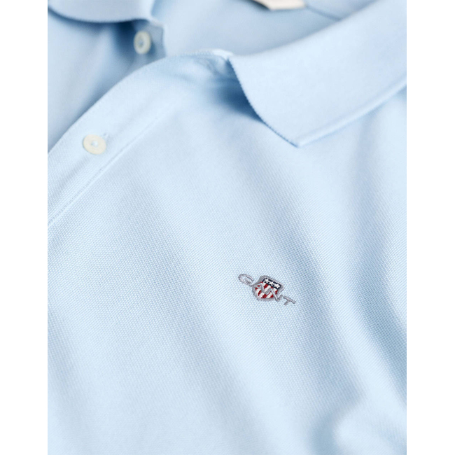 Product GANT ΜΠΛΟΥΖΑ ΚΜ SHIELD SS PIQUE base image
